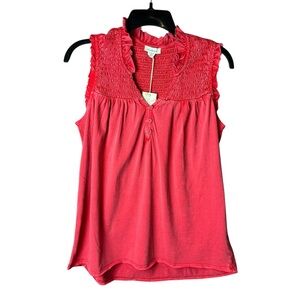 Sundance Sleeveless Top Red M